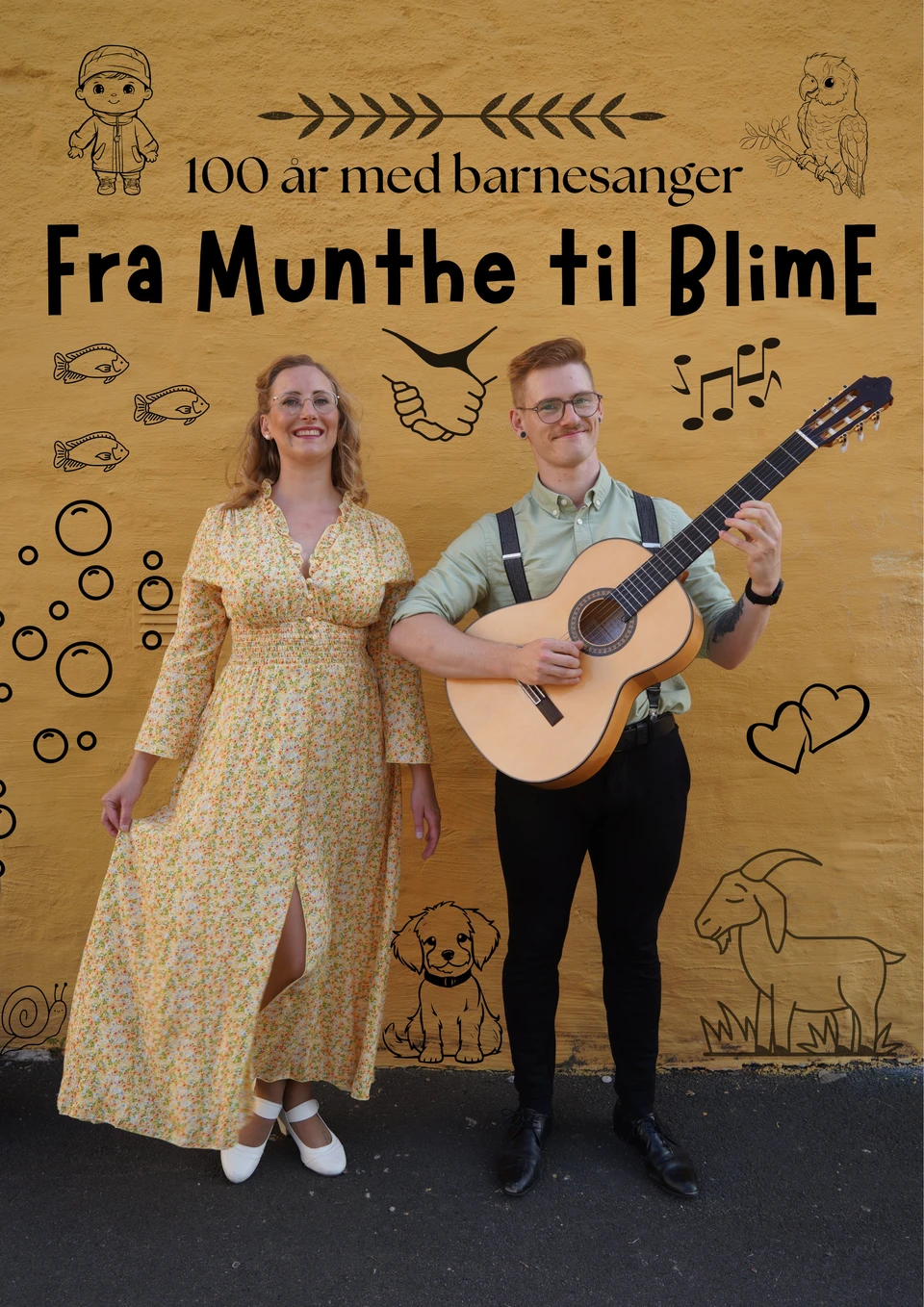 Konsertplakat — Fra Munthe til BlimE